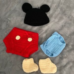 Newborn Mickey Mouse outfit